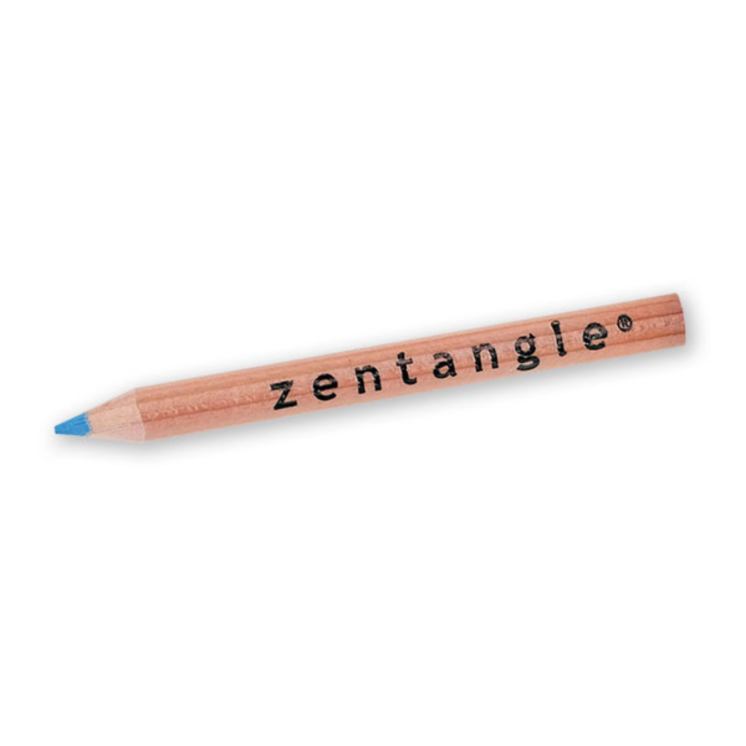 Zentangle Mini Blue Pastel Pencil