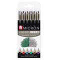 Pigma Micron 01 - Set aus 6 Farben