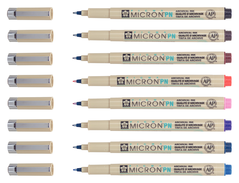 Pigma Micron PN - 8 Color Set