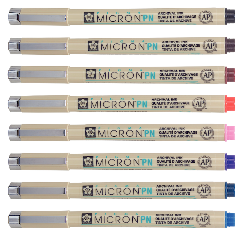 Pigma Micron PN - 8 Color Set