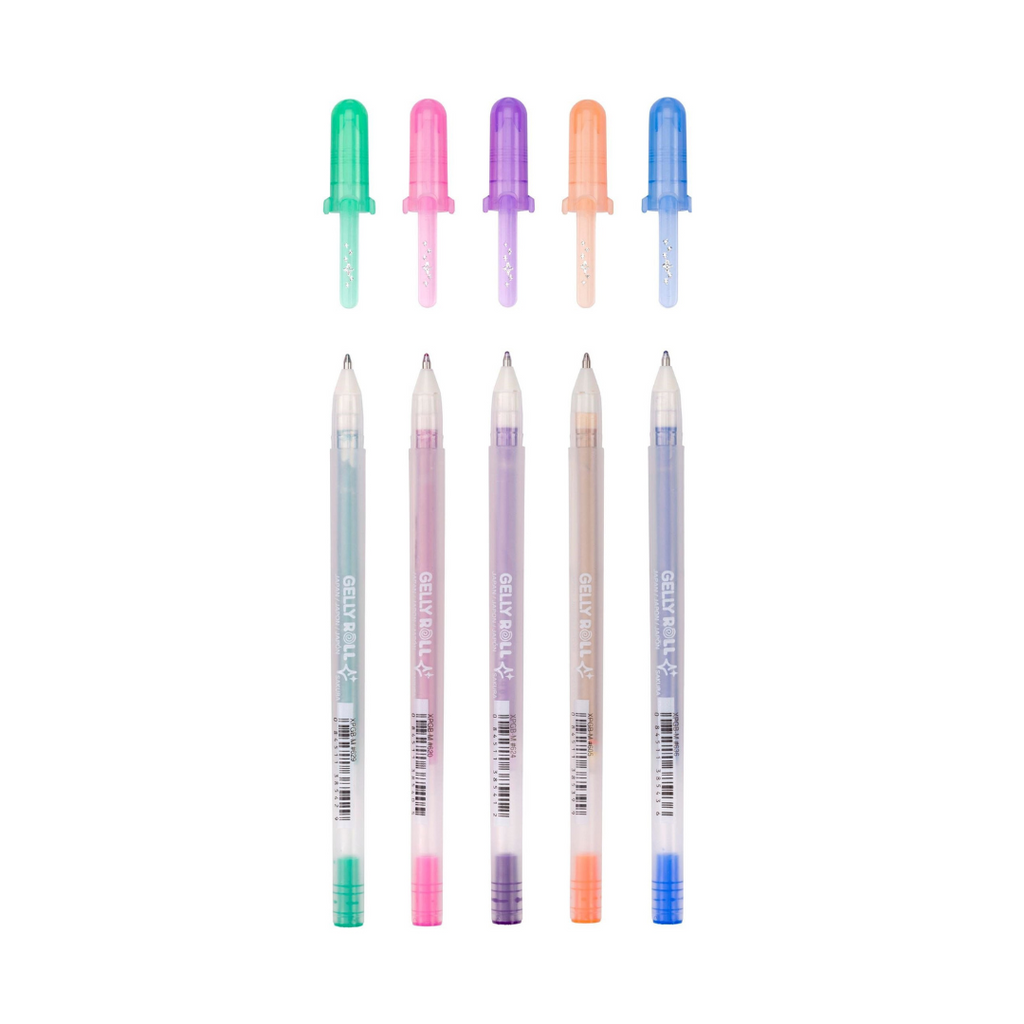 Gelly Roll Silver Shadow - Bundle aus 5 Stiften