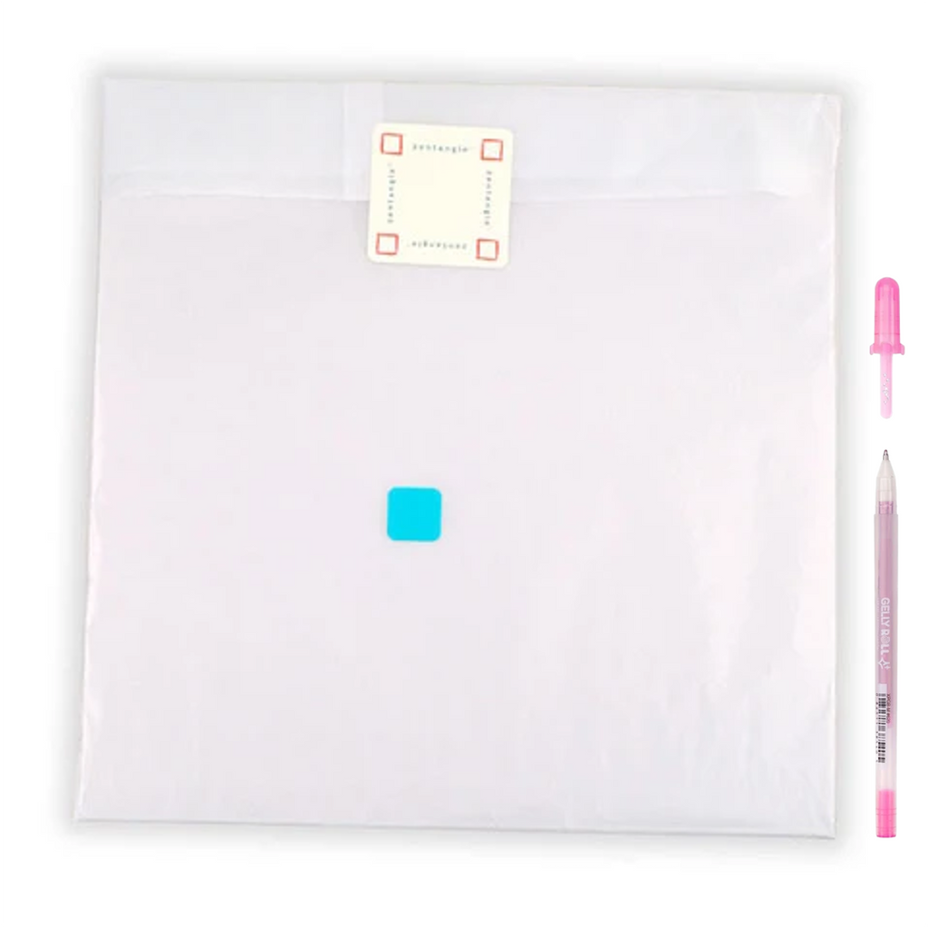 Opus Kacheln Translucen-Z - 5 + gratis Gelly Roll SIlver Shadow in Rosa