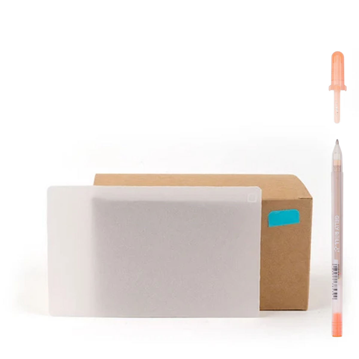 Phi Kacheln Translucen-Z - 108 + gratis Gelly Roll Silver Shadow in Orange