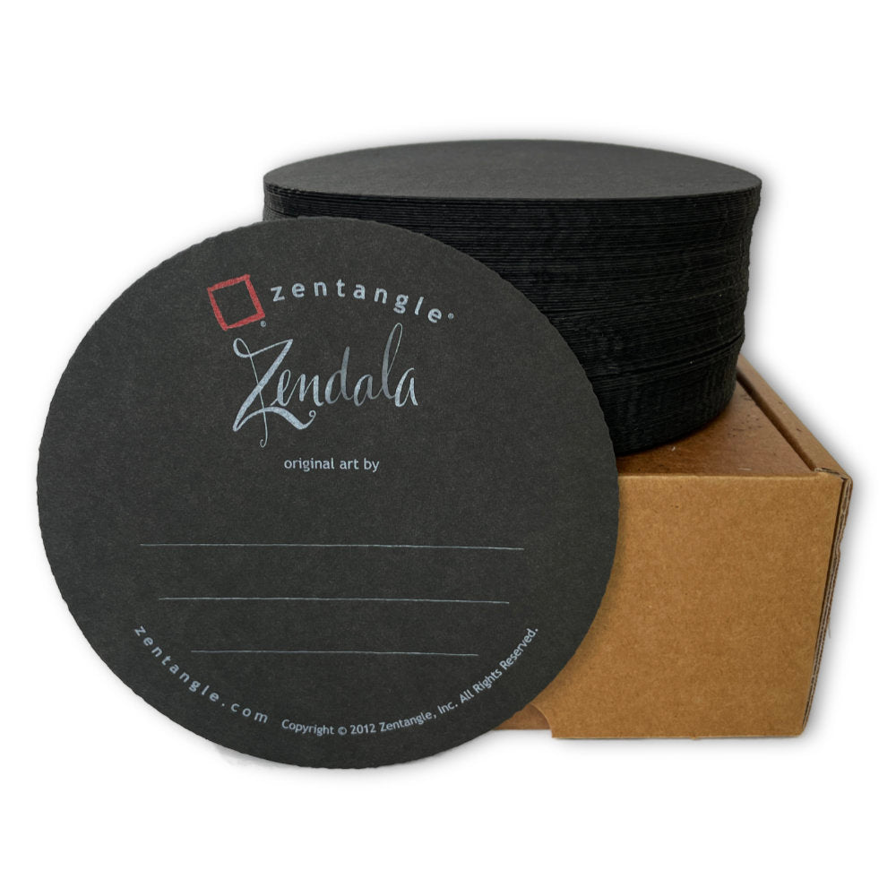Zendala® Black Paper Tiles - 108