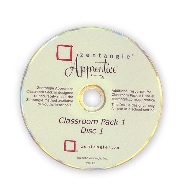Zentangle Apprentice Classroom Pack #1 DVD